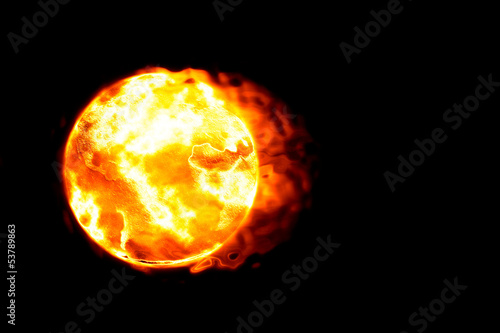 Burning planet (Hot serie)