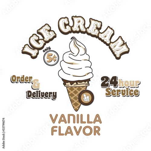 vanilla ice cream page