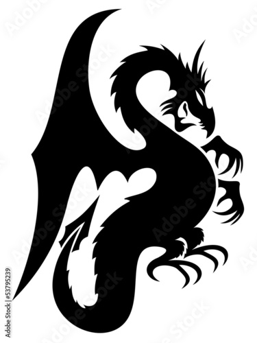 Black dragon.