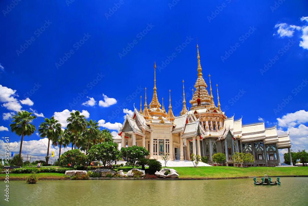 Thai temple named Wat Sorapong in Korat