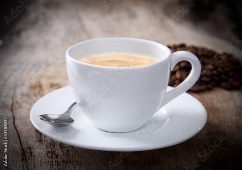 Fototapeta Naklejka Na Ścianę i Meble -  Close-up of a cup of coffee