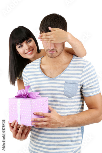 Beautiful loving couple wit...