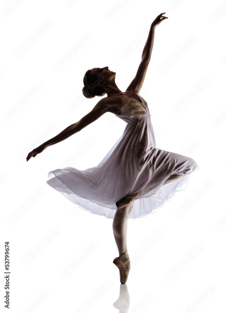 Fototapeta premium Female ballet dancer
