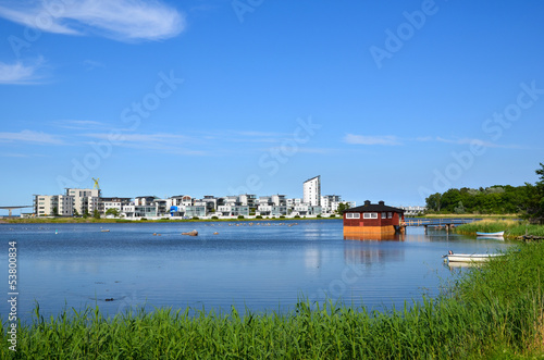 Skyline of modern Kalmar