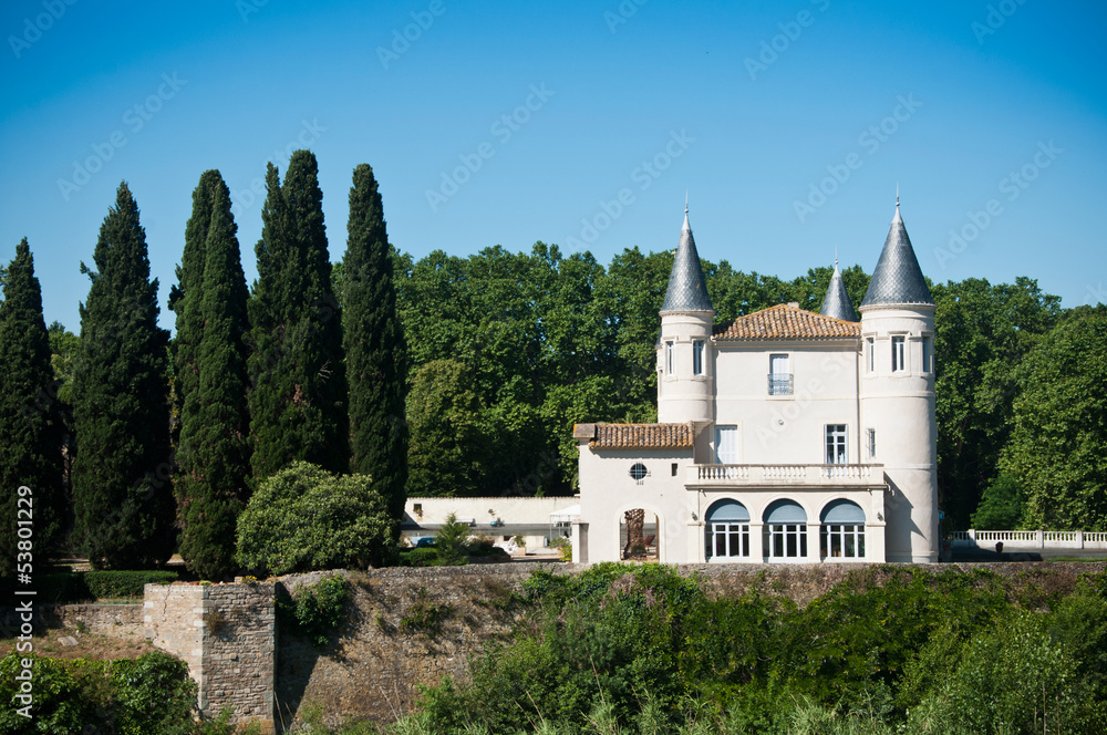 Château de Cabezac dans le Minervois