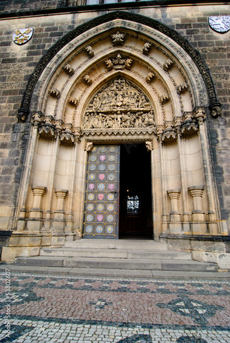 The Capitular Church of Saint Peter   Paul  Prague