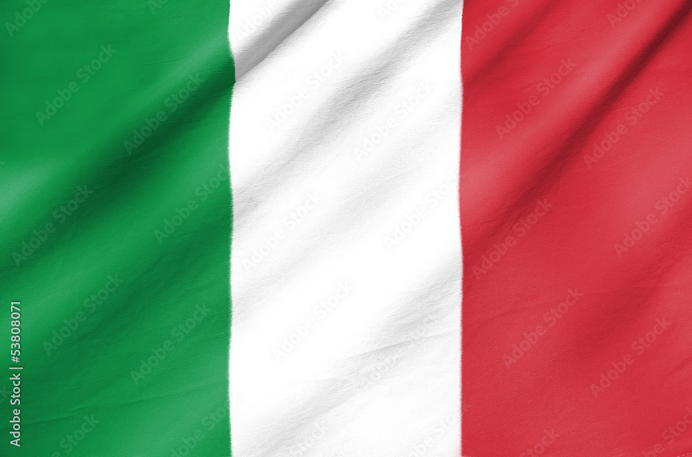 Fabric Flag of Italy
