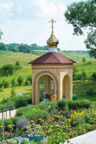 The chapel at the source of St.Matrona. Russia. city ​​Livny