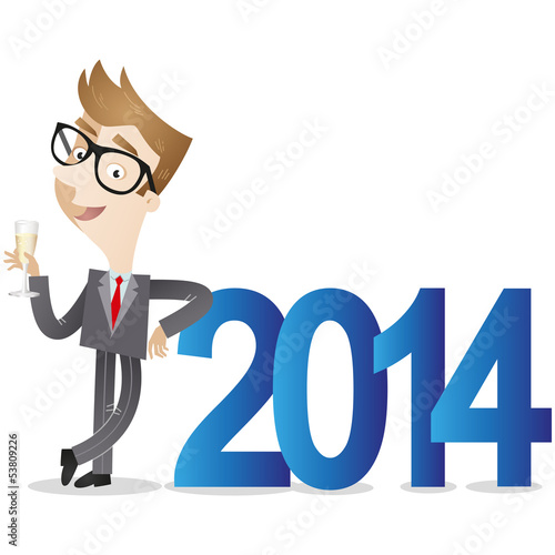Businessman, Champagne, 2014