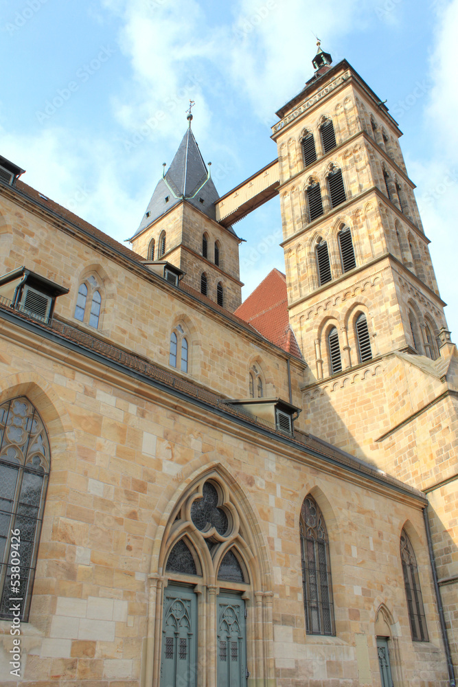 Stadtkirche St. Dionys Esslingen am Neckar (HDR)