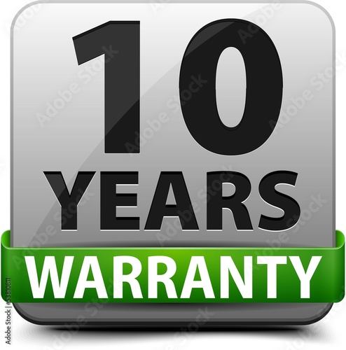 10 years warranty