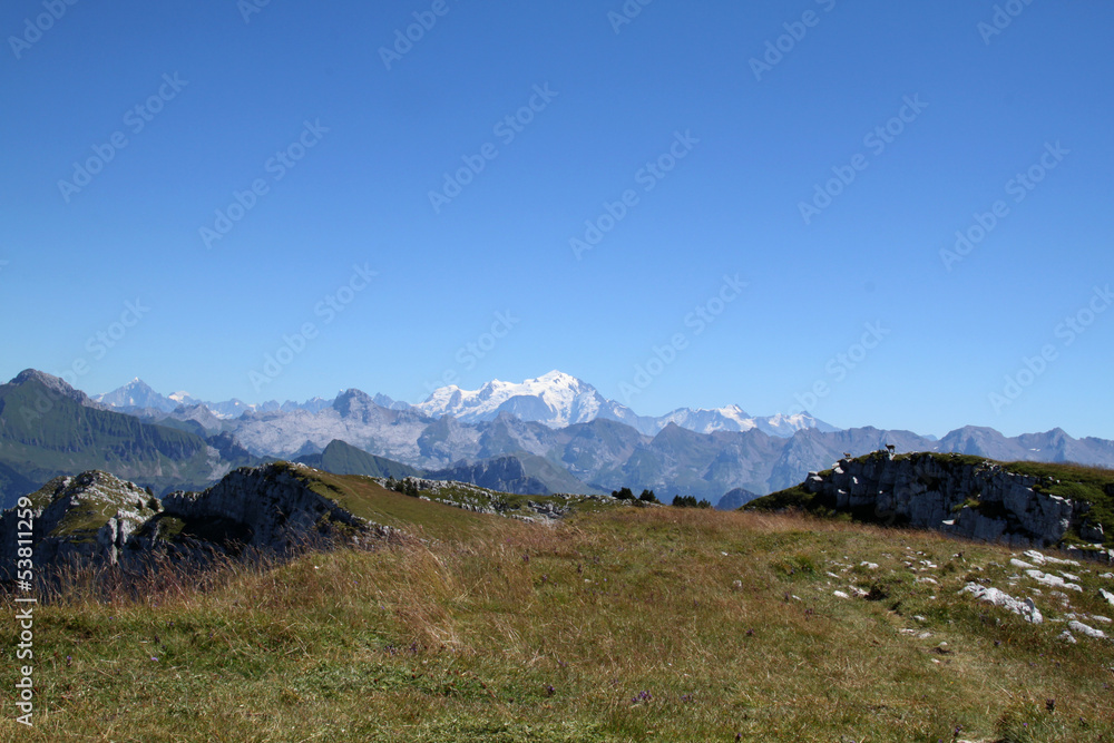 Fototapeta premium mont-blanc