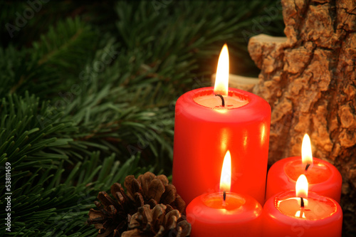 Advent Holiday Candles