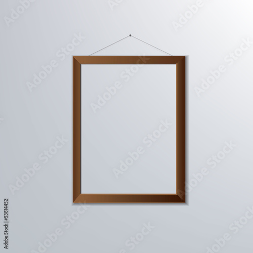 wooden frame