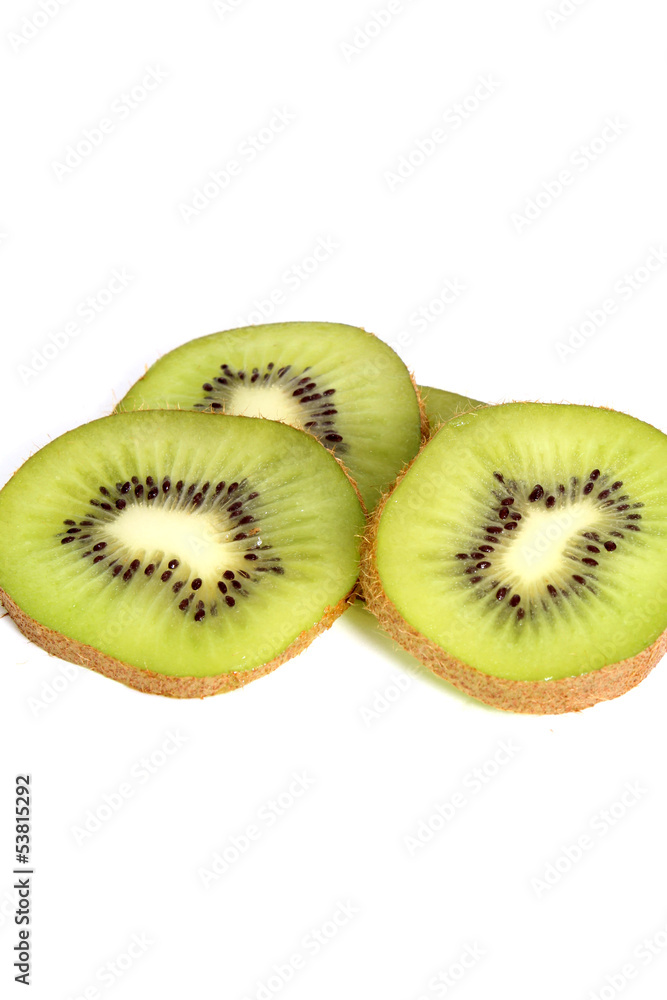 Fototapeta premium Kiwi in scheiben geschnitten