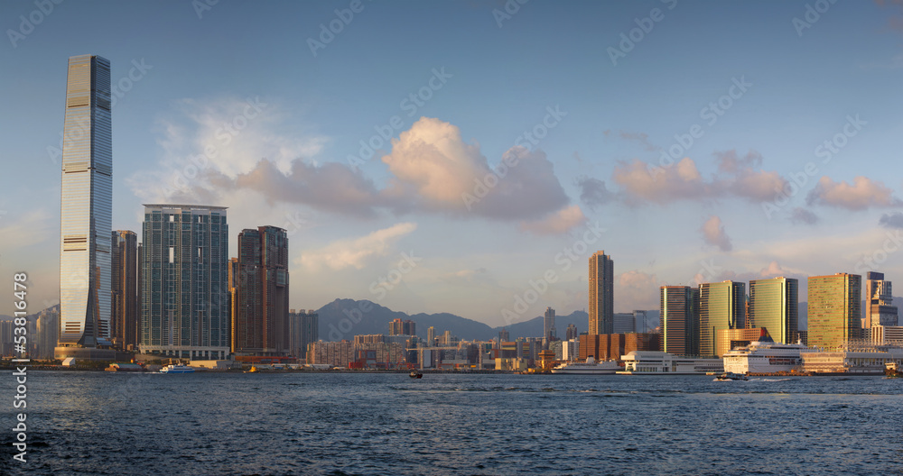 Obraz premium Panoramic Hong Kong