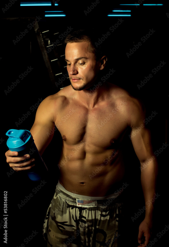 Looking at bottle Looking at bottle