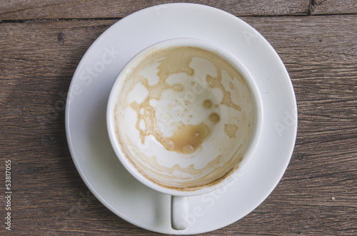 Photos a cup of coffee, drink already