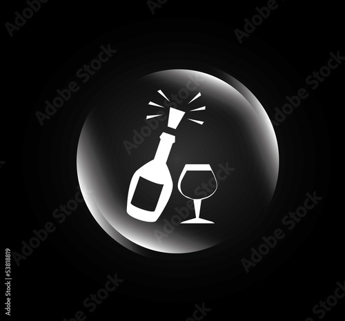 wine bubbles