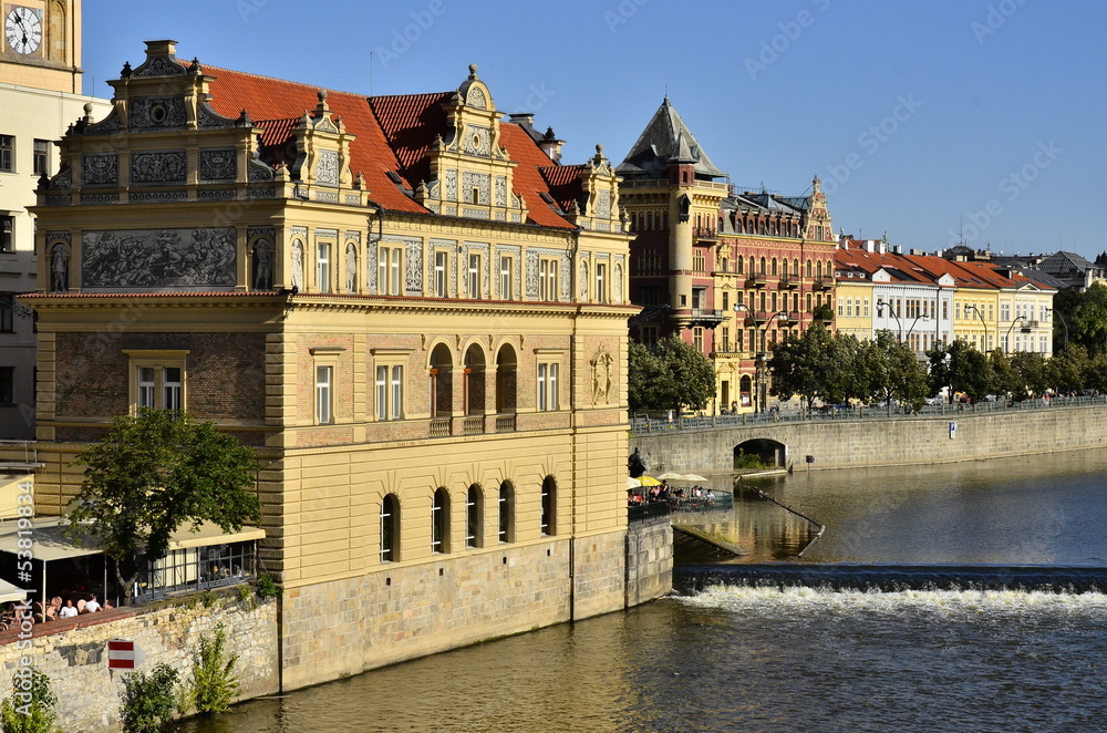 Moldau Prag