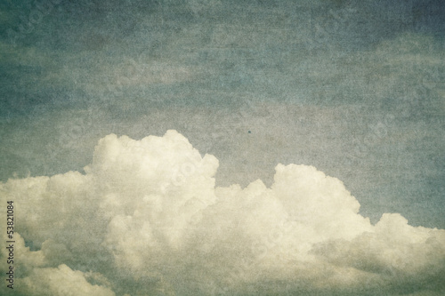 Vintage sky background