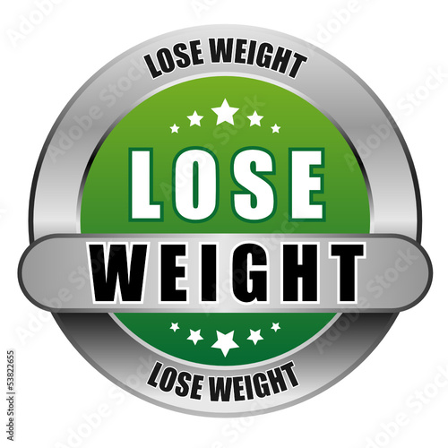 5 Star Button gruen LOSE WEIGHT DTO DTO