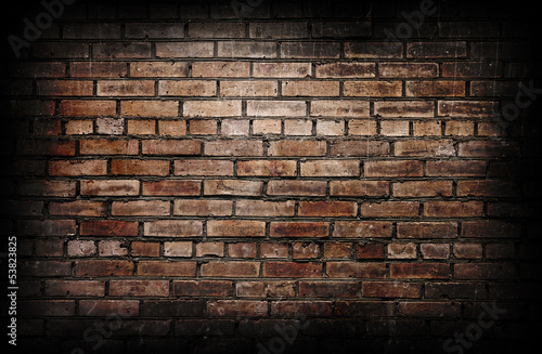 Vintage brick wall.