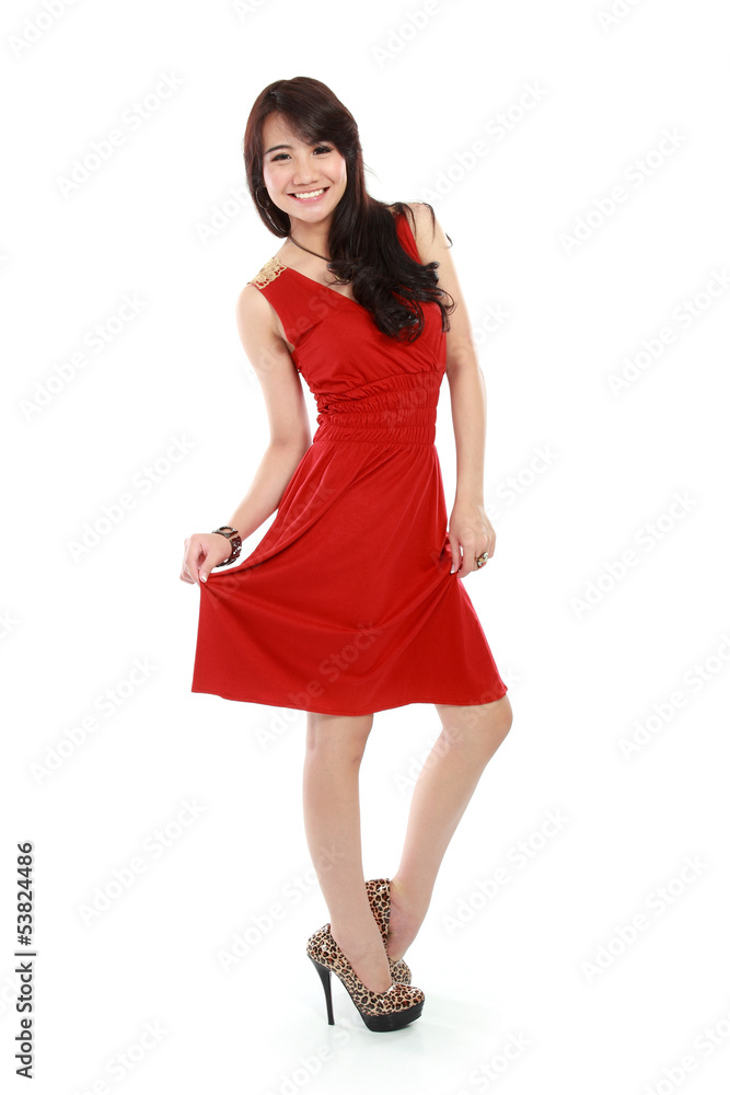 beauty teenager girl posing to the camera beauty teenager girl posing to the camera