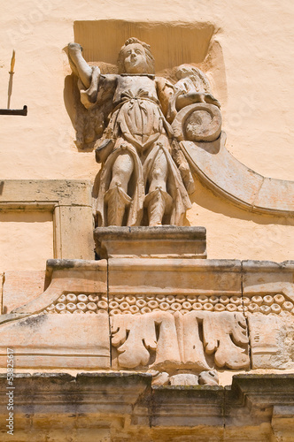 Church of St. Nicola. Taurisano. Puglia. Italy. photo