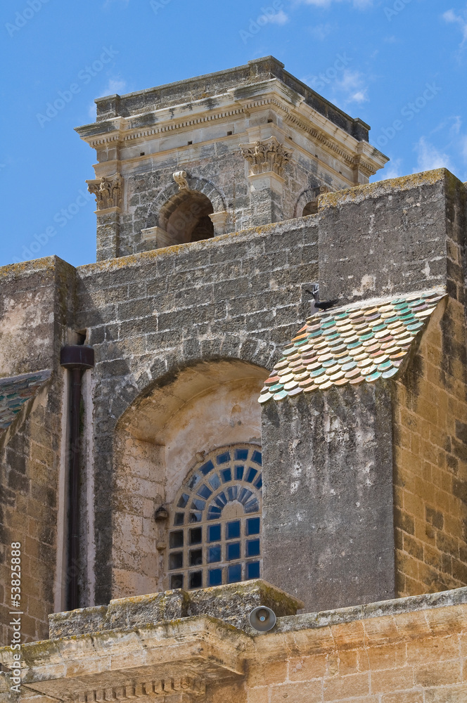 Mother church of Transfiguration. Taurisano. Puglia. Italy. Mother church of Transfiguration. Taurisano. Puglia. Italy.