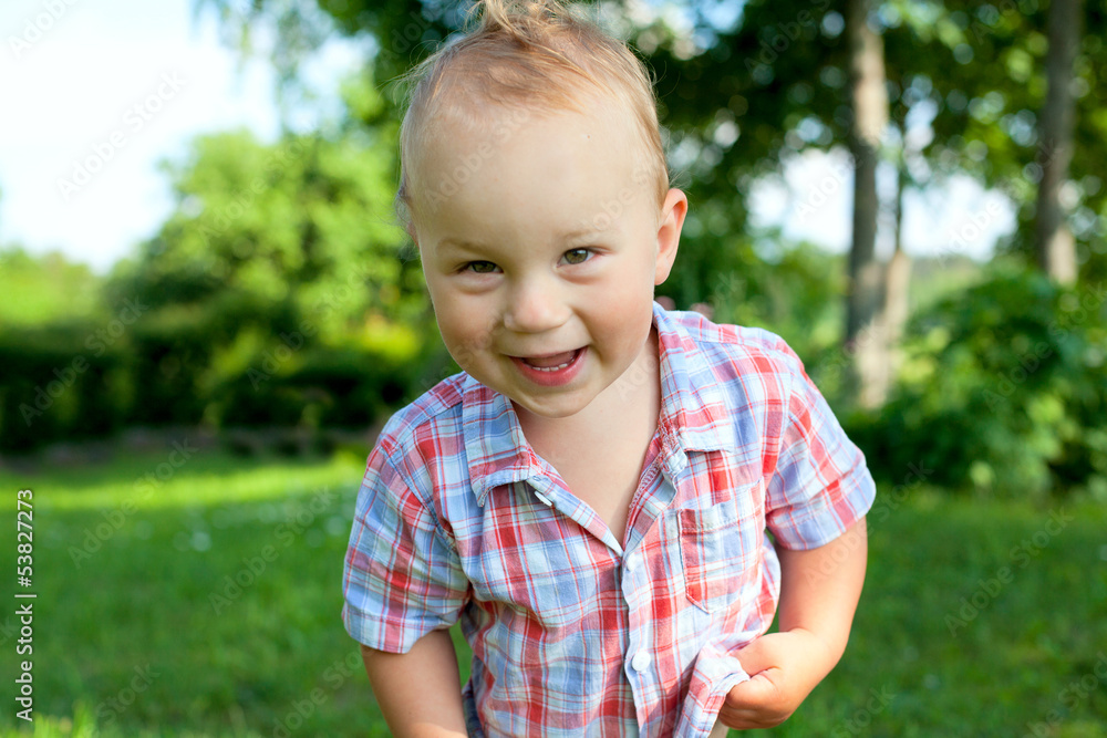 smiling boy outdoors smiling boy outdoors