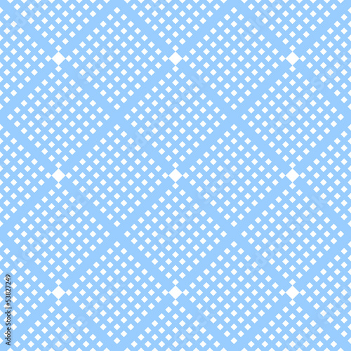 Seamless checked blue pattern.