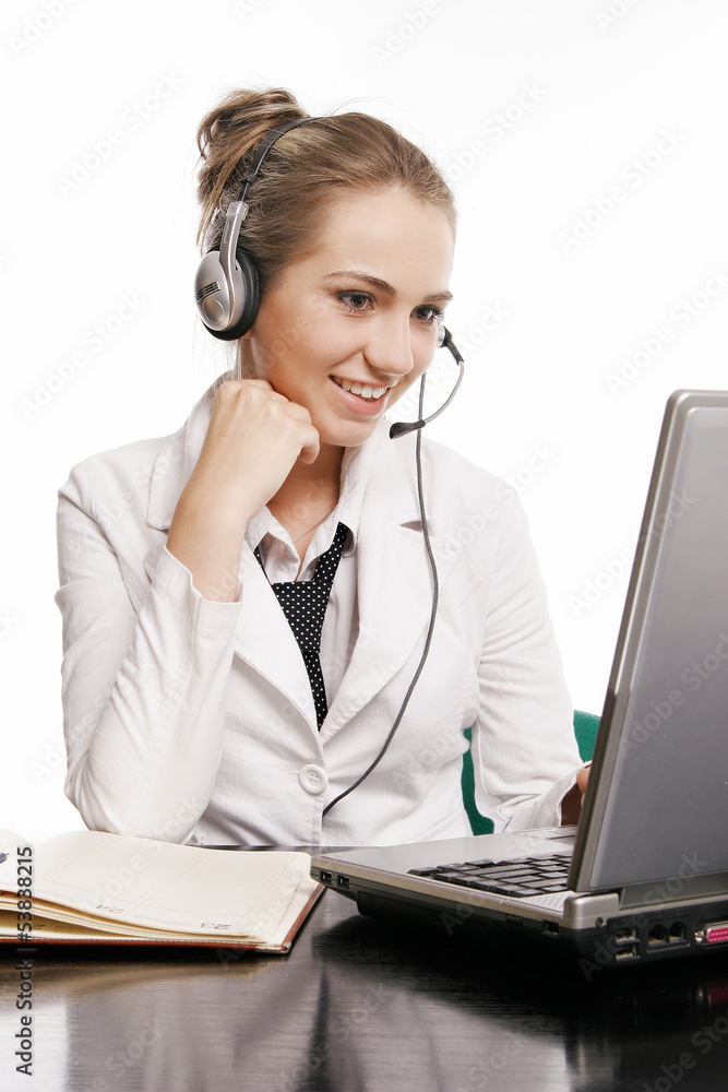 Woman in office Woman in office