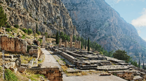 Delphi, Greece. photo
