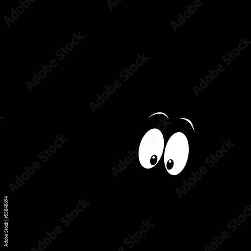 something hidden in darkness