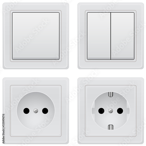 electric outlet and switcher