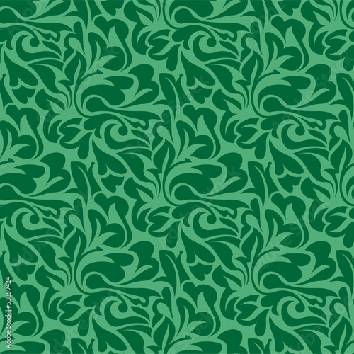 Green seamless pattern © Nikolay Zaburdaev