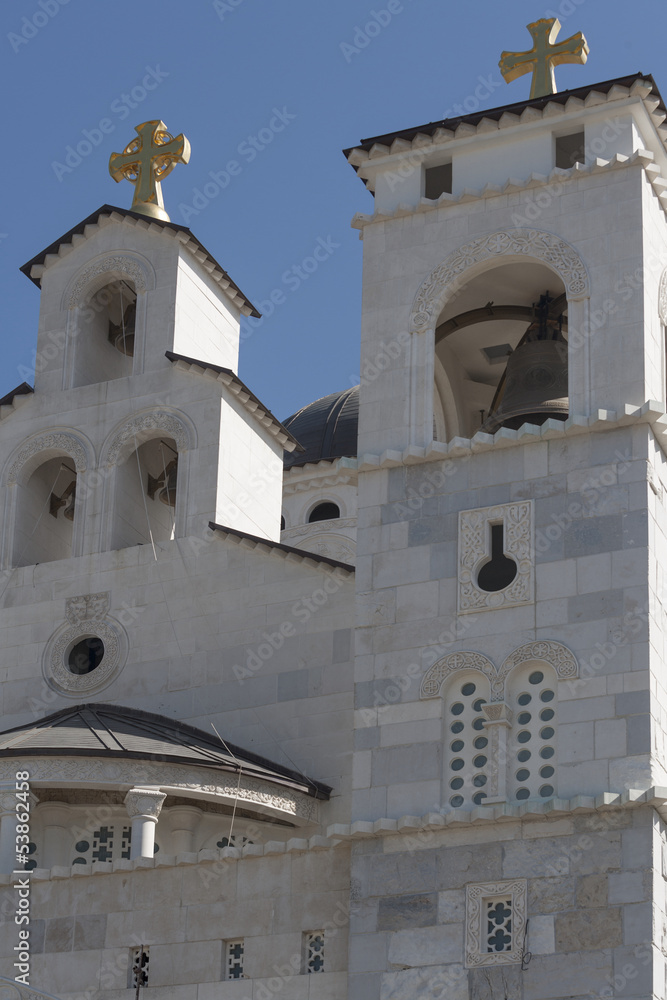 Orthodox church in Podgorica, Montenegro