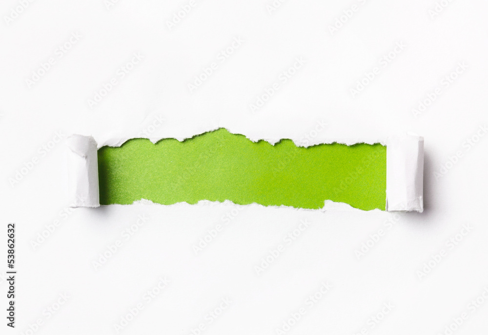 Obraz premium Torn paper with space