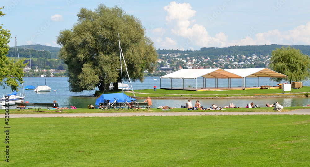 Fototapeta premium jardin public