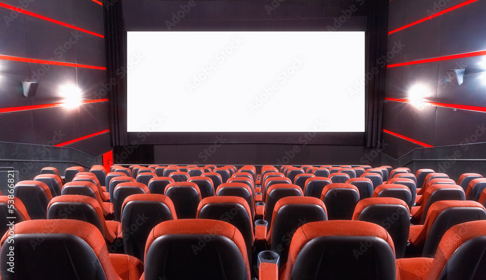 Obraz premium Cinema auditorium