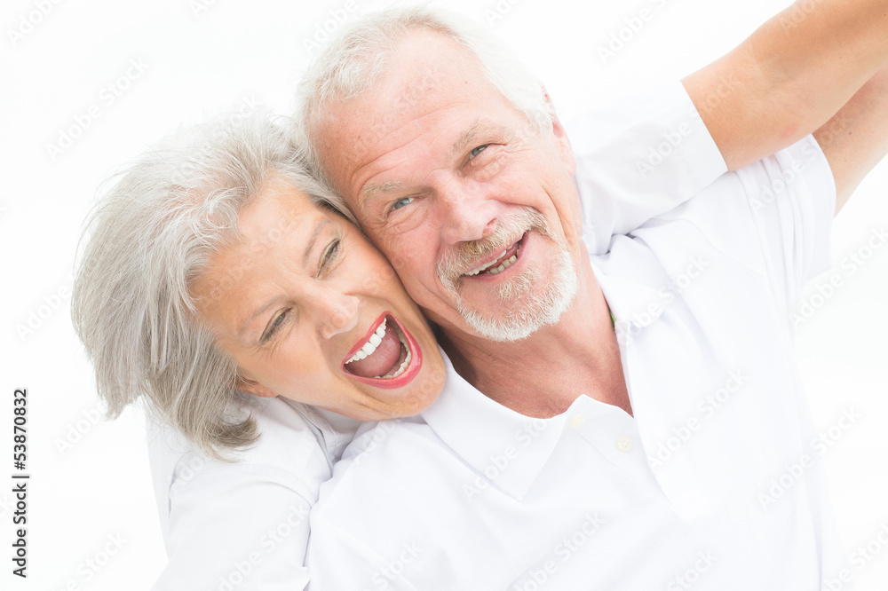 Happy senior couple Happy senior couple