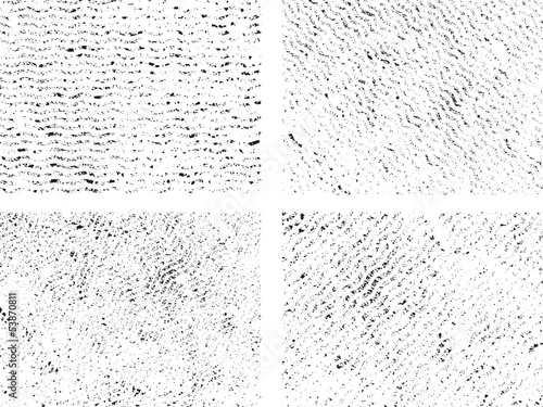 Grunge set stripe. Vector illustration.