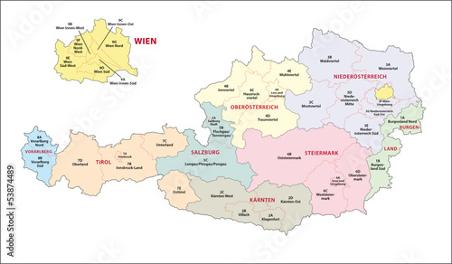 Wahlkreise in Österreich