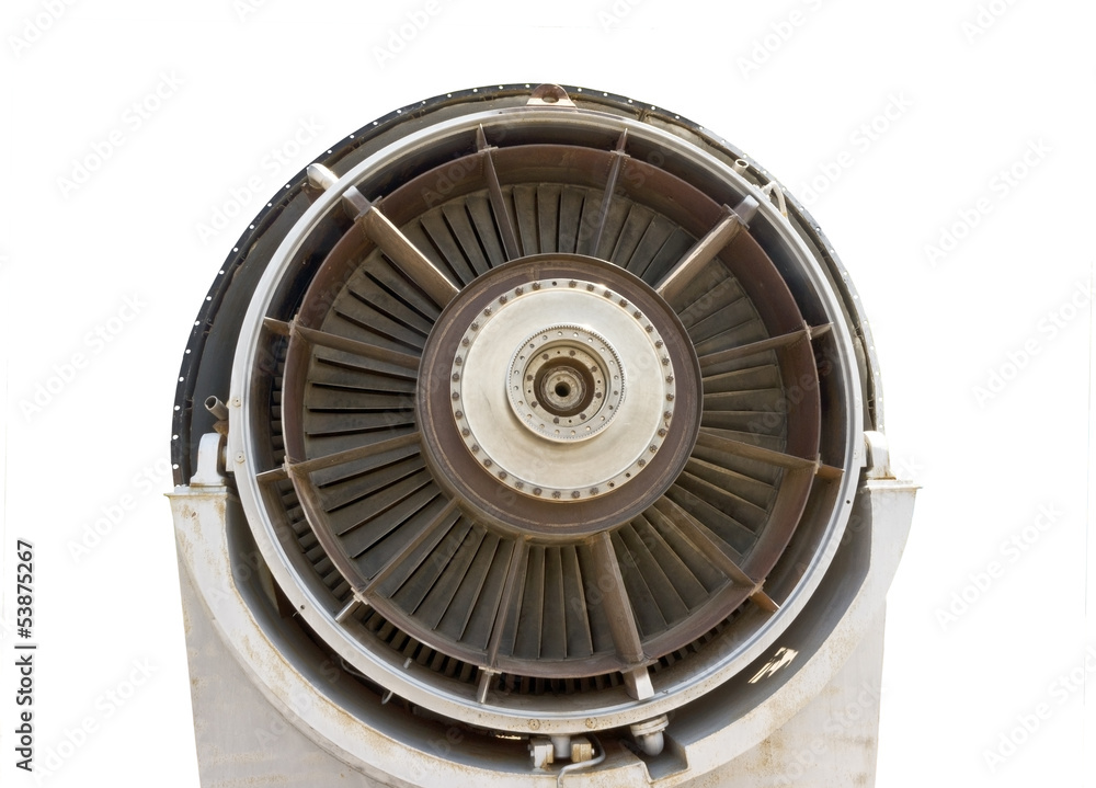 jet engine close-up jet engine close-up