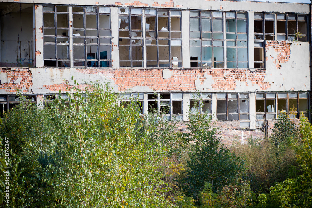 Fototapeta premium abandoned factory Poland