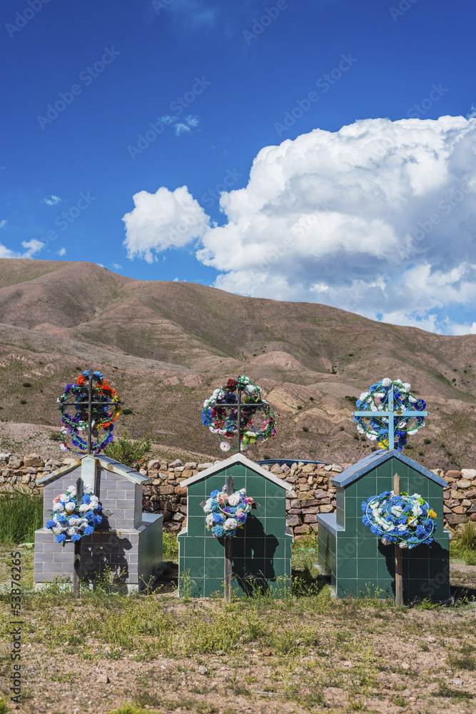Obraz premium Quebrada de Humahuaca in Jujuy, Argentina.