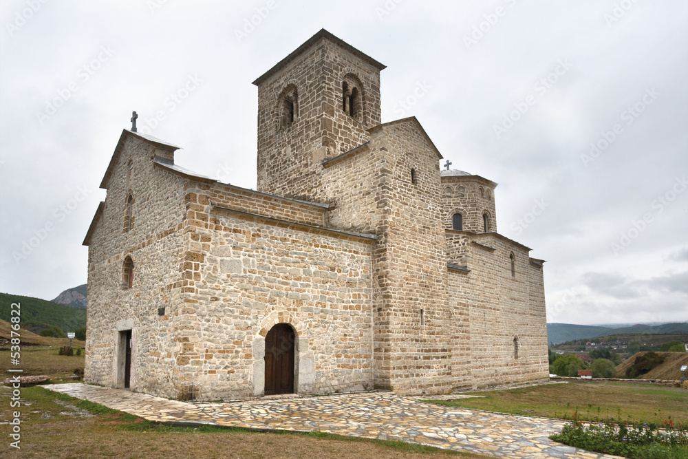 Orthodox Monastery Djurdjevi Stupovi in Montenegro