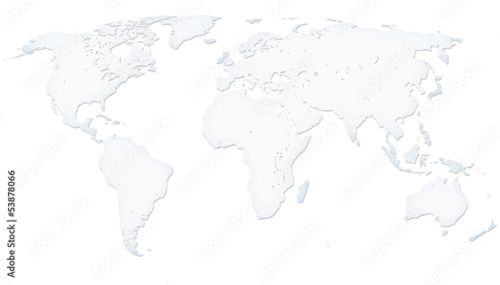 White worldmap