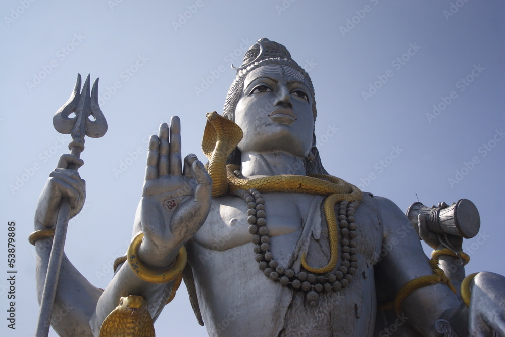 The biggest statue of Lord Shiva in the world Stock Photo Adobe Stock